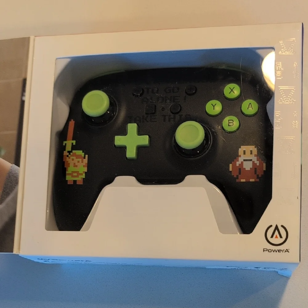 Nintendo Black and Green Wired Controller for Switch
